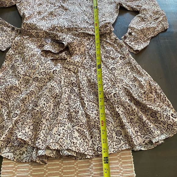 NWT Reiss Biily print paisley belted dress - Picture 7 of 11